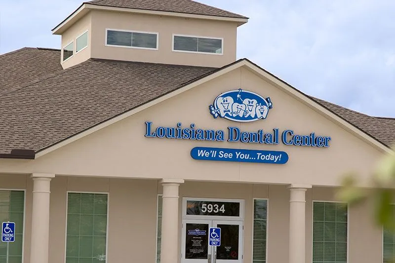 Dental chair and operatory at Louisiana Dental Center Houma