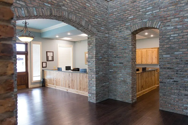 Patient consultation area at Louisiana Dental Center Houma