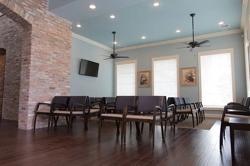 Hallway and office space at Louisiana Dental Center Houma